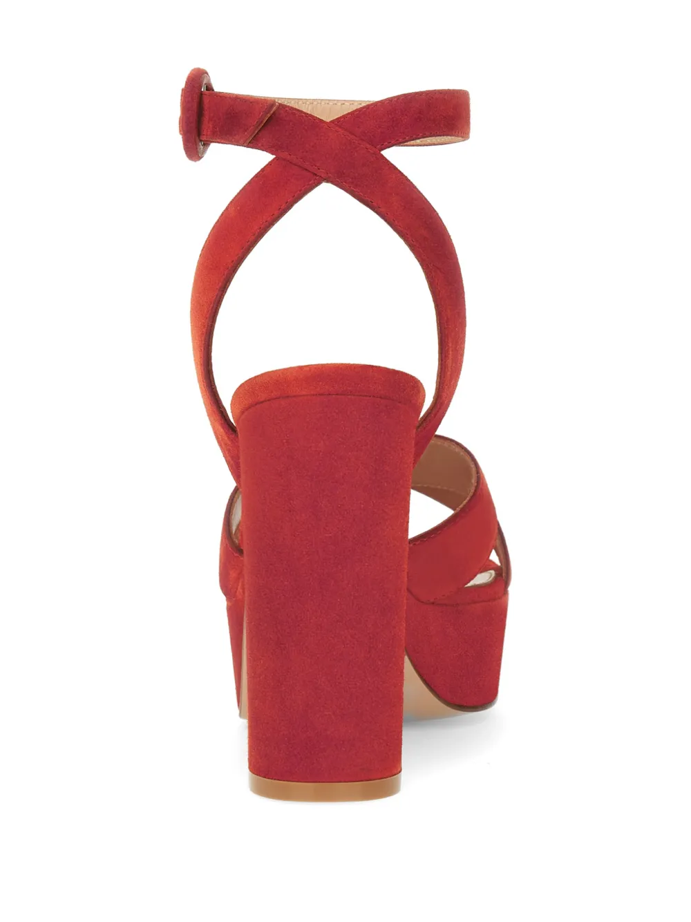 Gianvito Rossi Sabrina crossover-strap sandals Rood