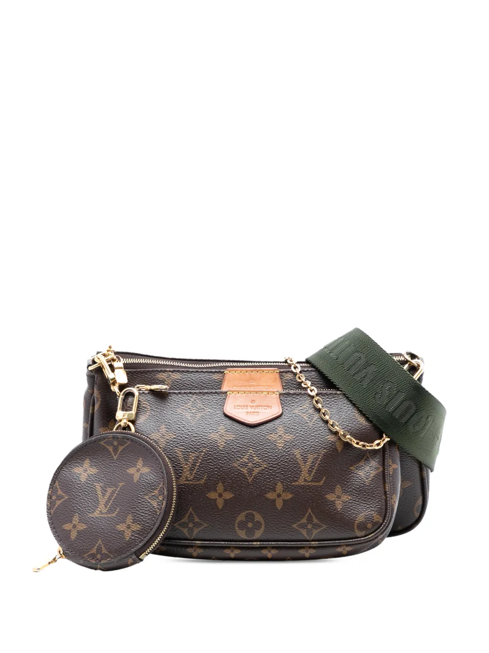 Louis Vuitton Pre-Owned 2020 Monogram Multi Pochette Accessoires satchel - Marrone