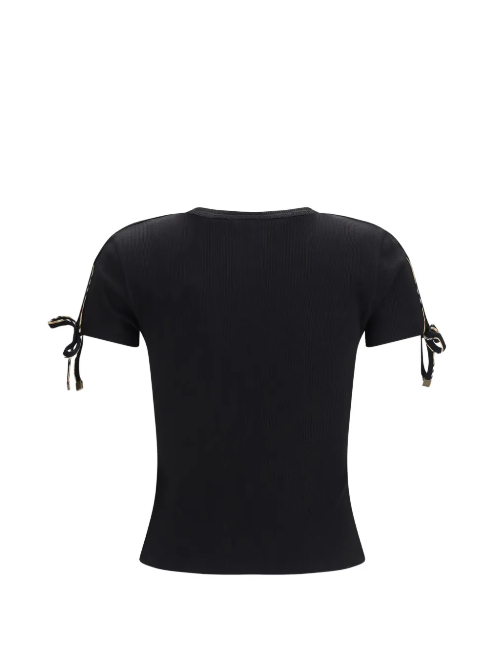 Burberry T-shirt met kant Zwart