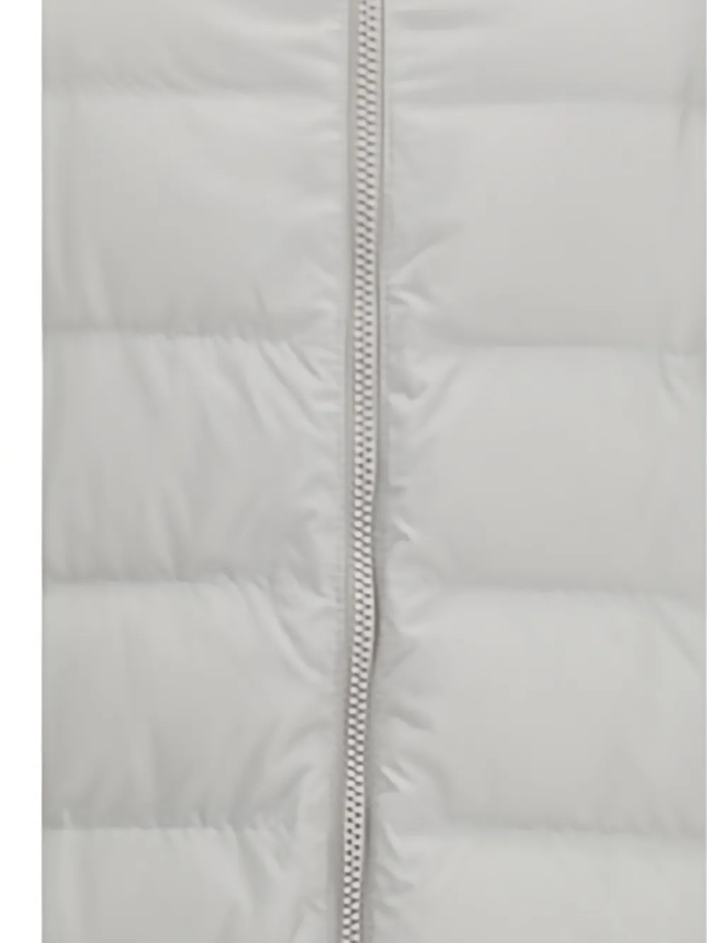 Brunello Cucinelli Donsjack met capuchon Grijs