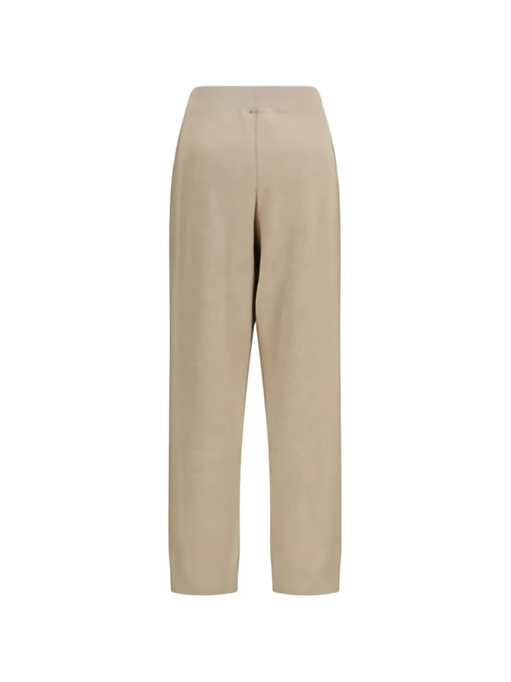 Brunello Cucinelli Ribgebreide broek Beige