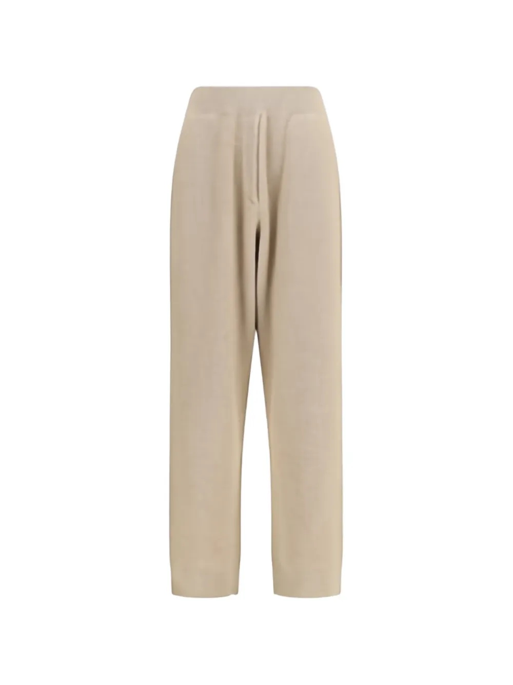 Brunello Cucinelli ribbed-knit cashmere trousers - Neutrals