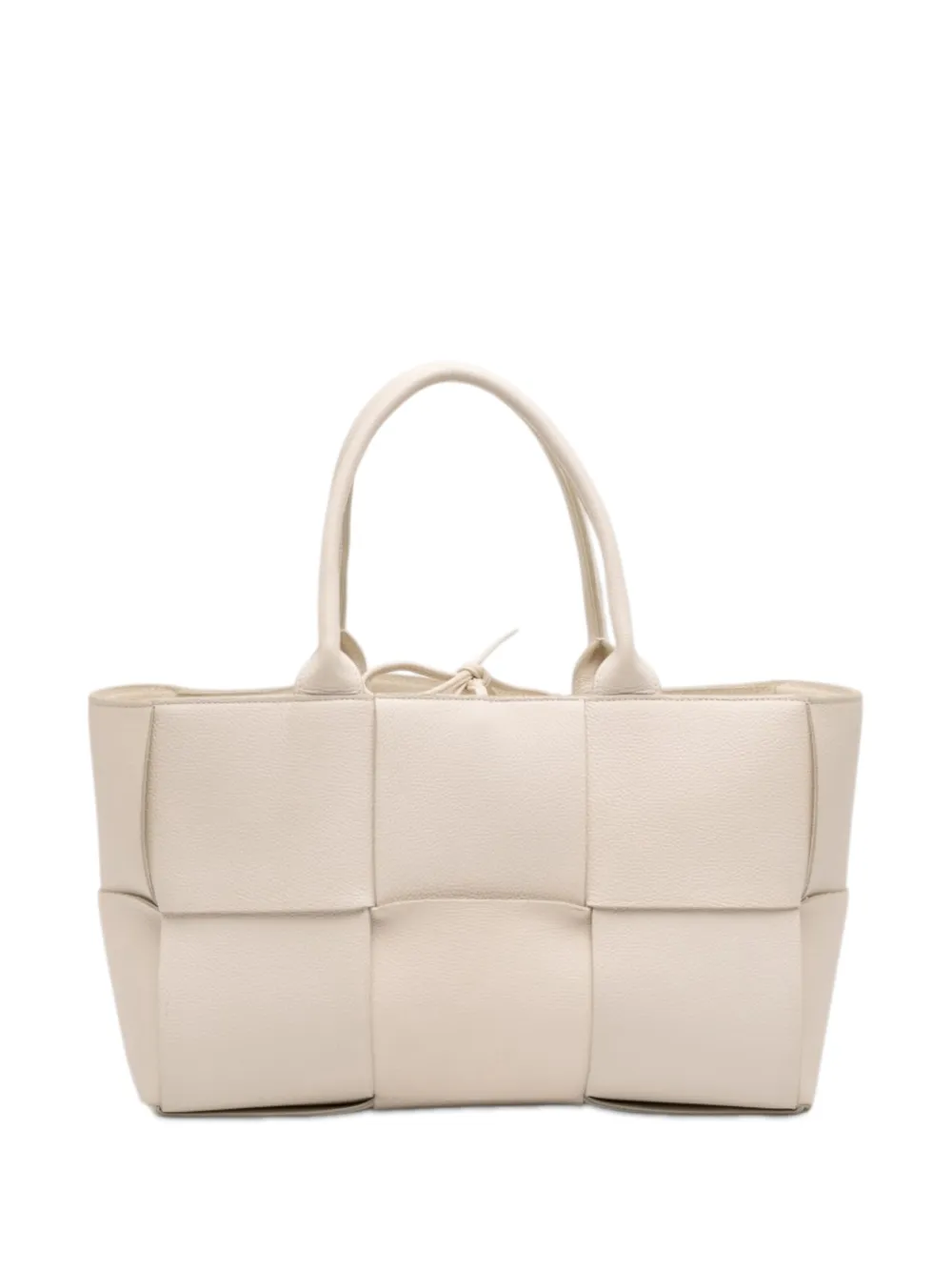 Bottega Veneta Pre-Owned 2012-2026 Small Nappa Maxi Intrecciato Arco tote bag - Weiß