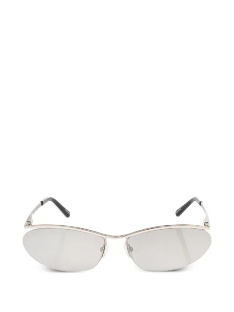 The Attico x Linda Farrow Occhiali da sole Charlotte geometrici