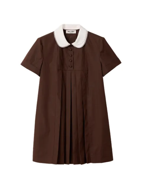 Miu Miu poplin dress