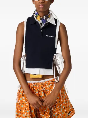 Miu Miu Tank Tops & Vests | FARFETCH CA