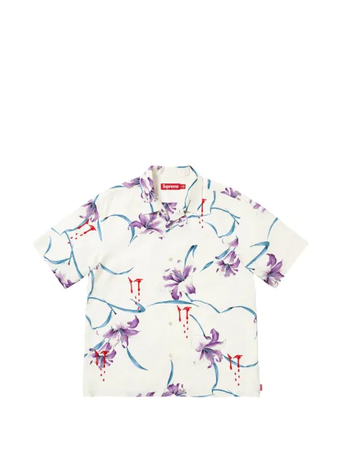 Supreme AOI Lilies short-sleeve shirt