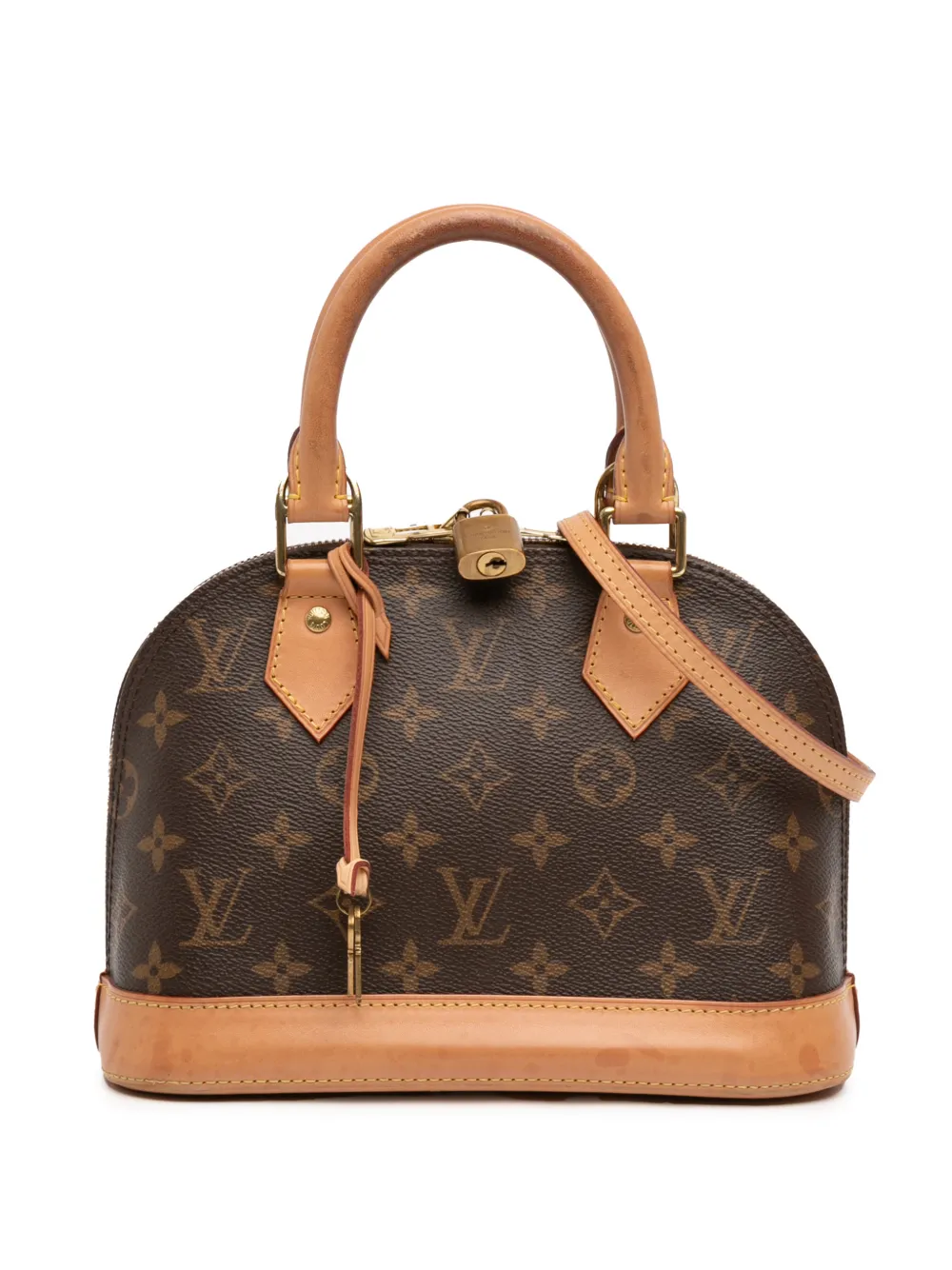 Louis Vuitton Pre-Owned 2020 Monogram Alma BB satchel - Marrone