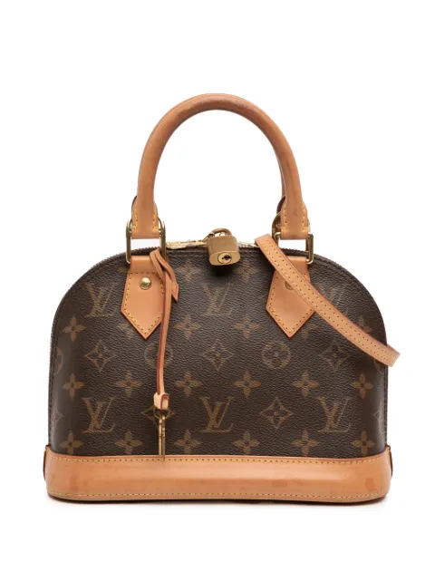 Louis Vuitton Pre-Owned bolsa satchel Monogram Alma BB 2020