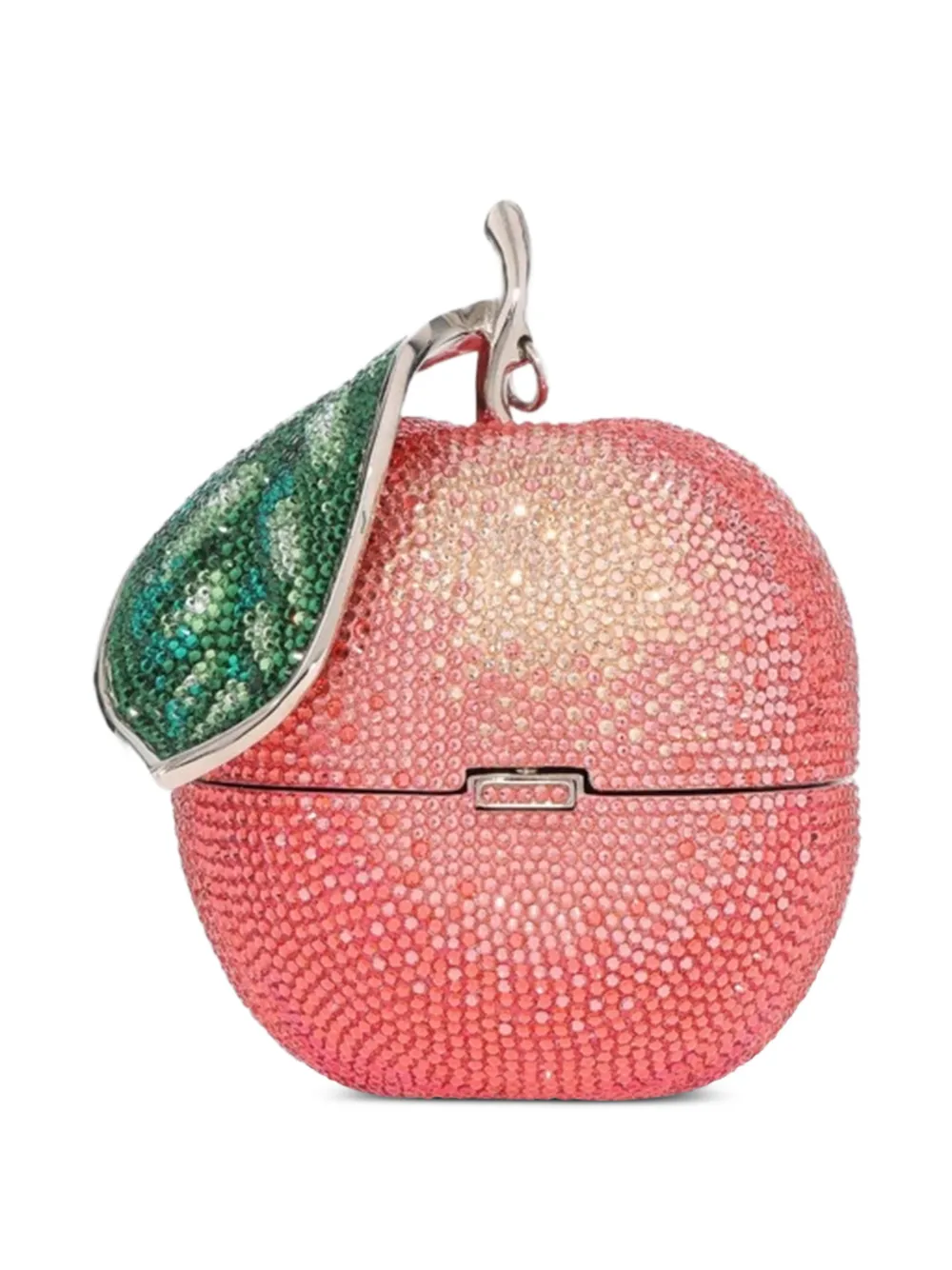 Judith Leiber Peach Peachy Keen clutch bag - Arancione