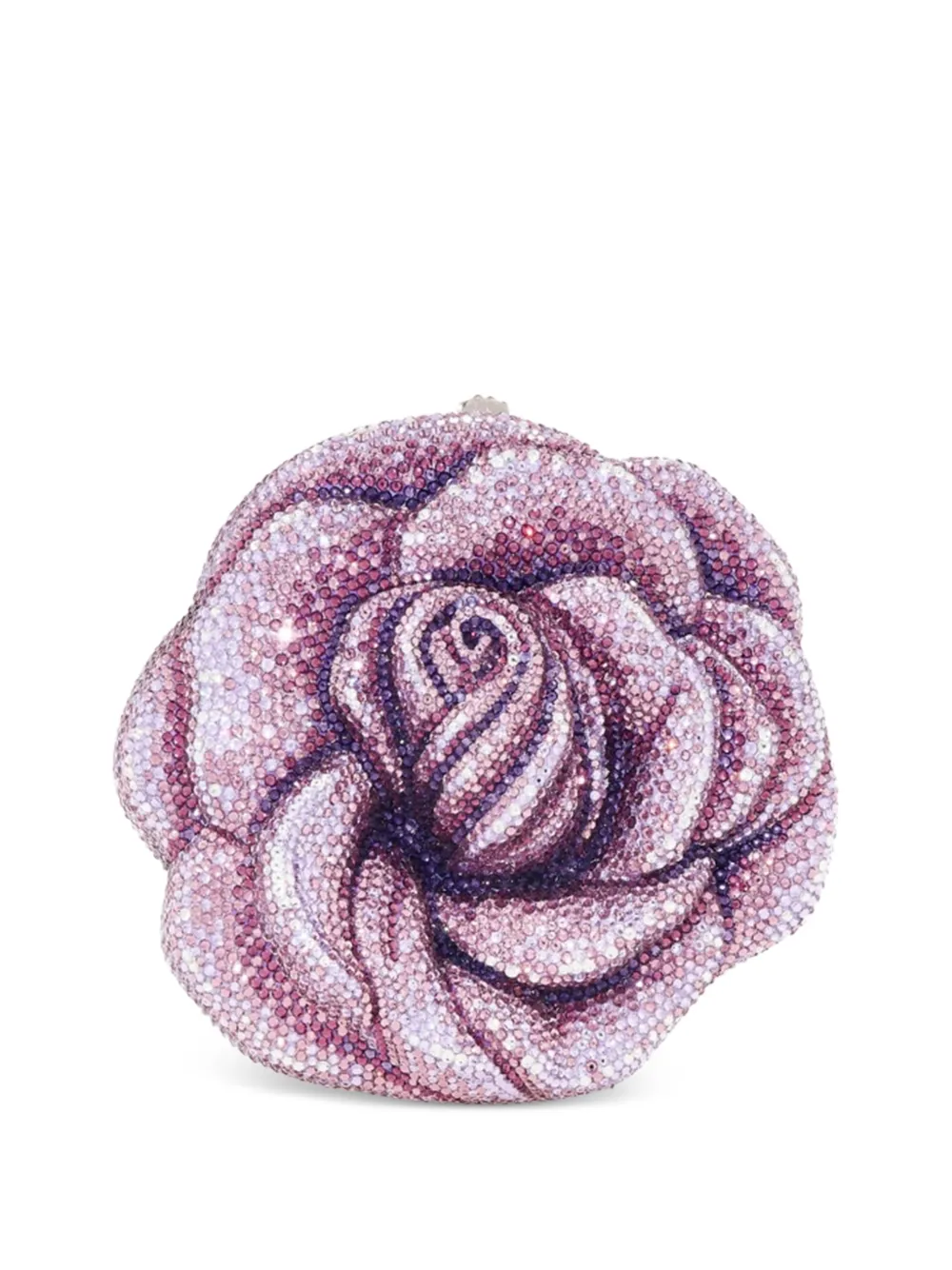 Judith Leiber Rose Melody clutch bag - Viola