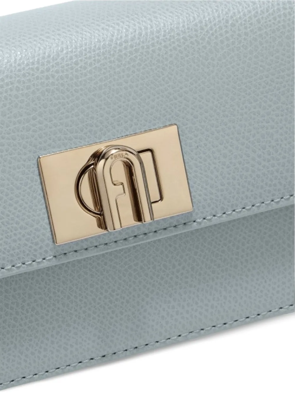 Furla 1927 crossbodytas met schakelketting Blauw
