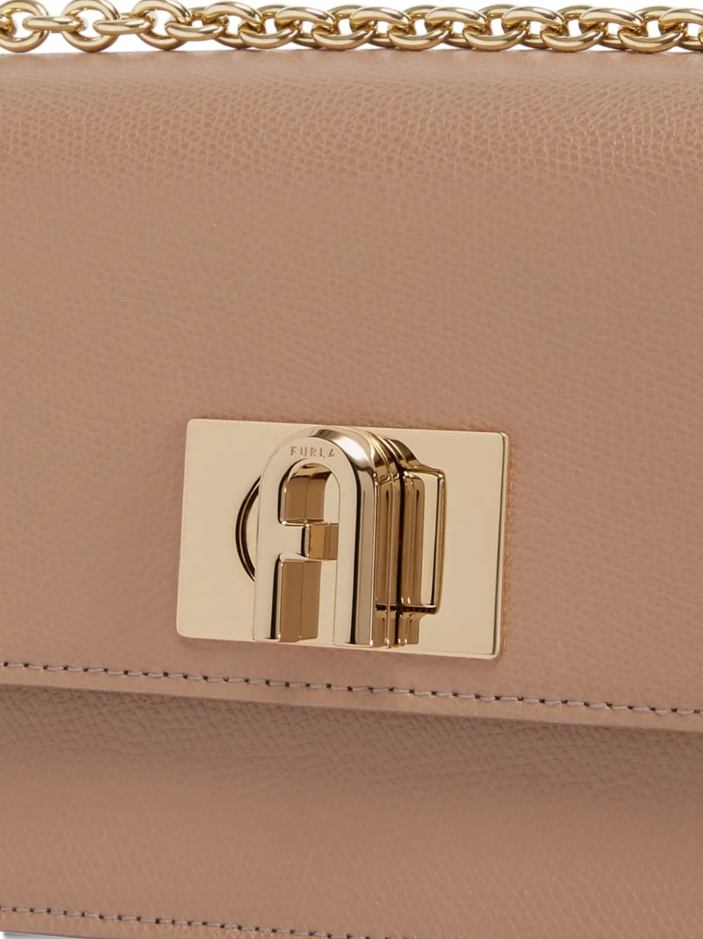 Furla 1927 leren crossbodytas Bruin