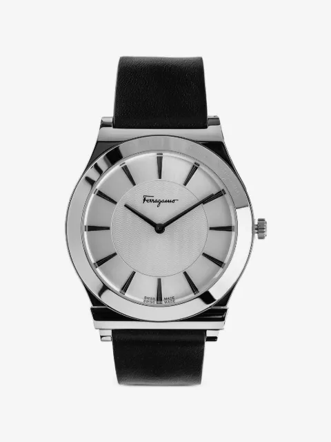 Ferragamo guilloch-pattern 41mm watch