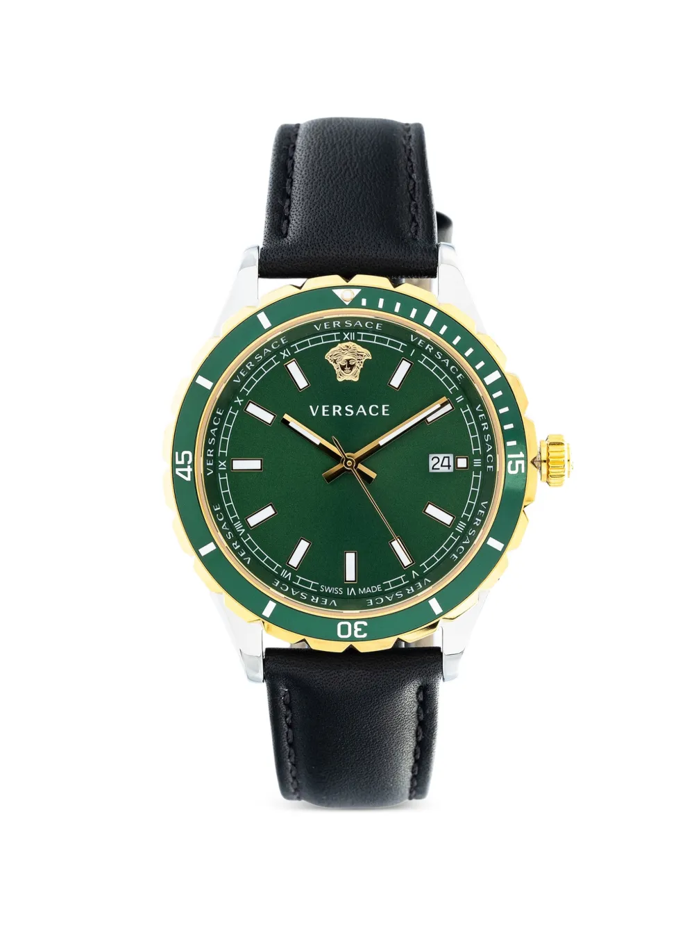 Versace Medusa 45mm watch - Green