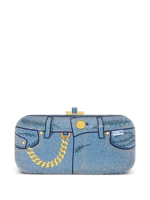 Judith Leiber bolsa de mano con detalles de cristal