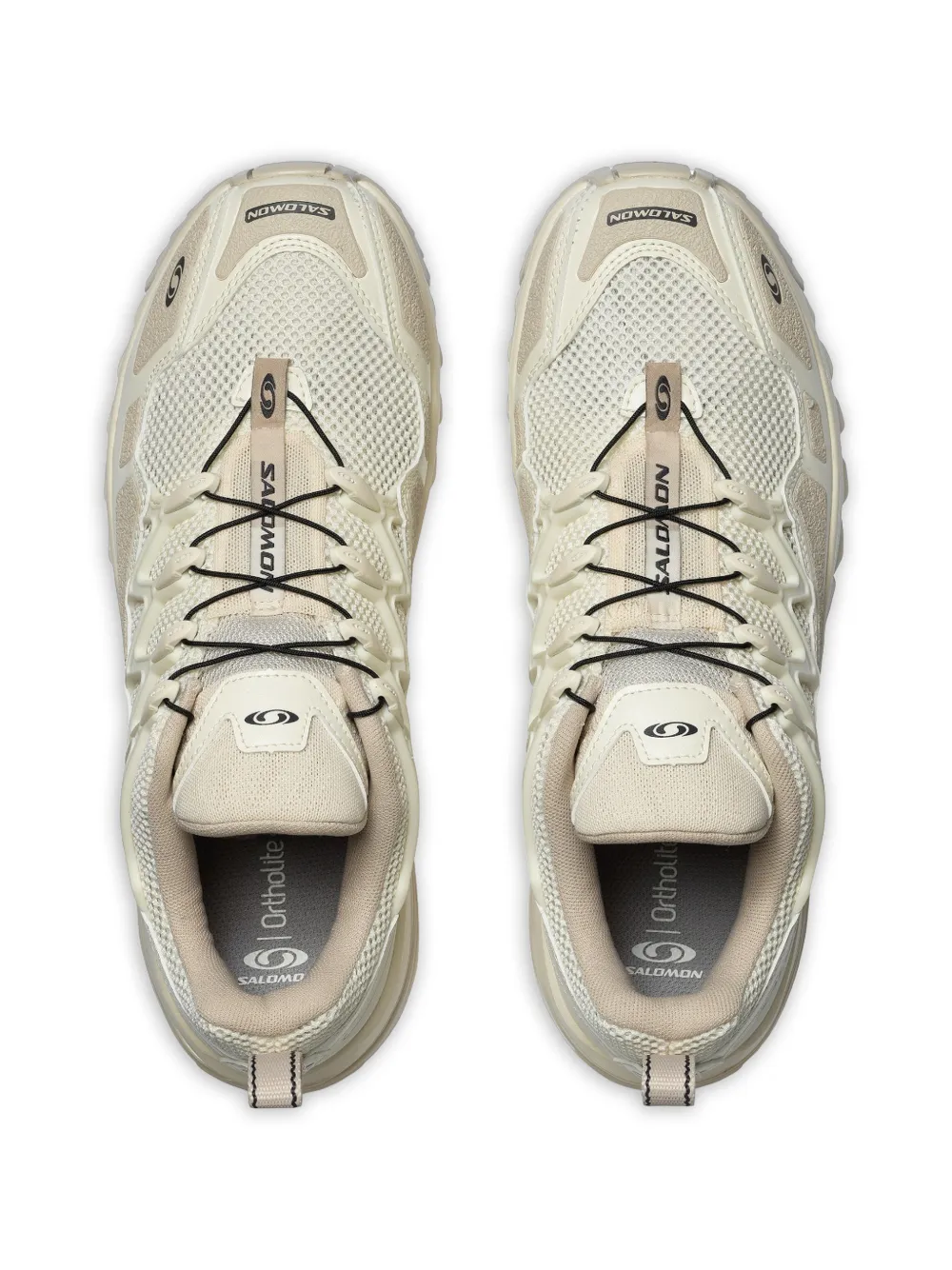 Salomon ACS + OG sneakers met mesh vlakken Beige