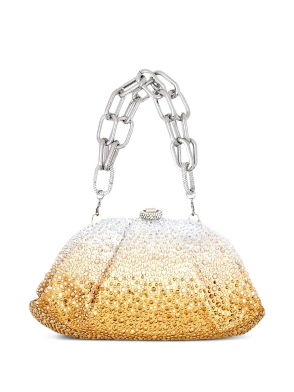Judith Leiber Gemma clutch verfraaid met kristallen Goud