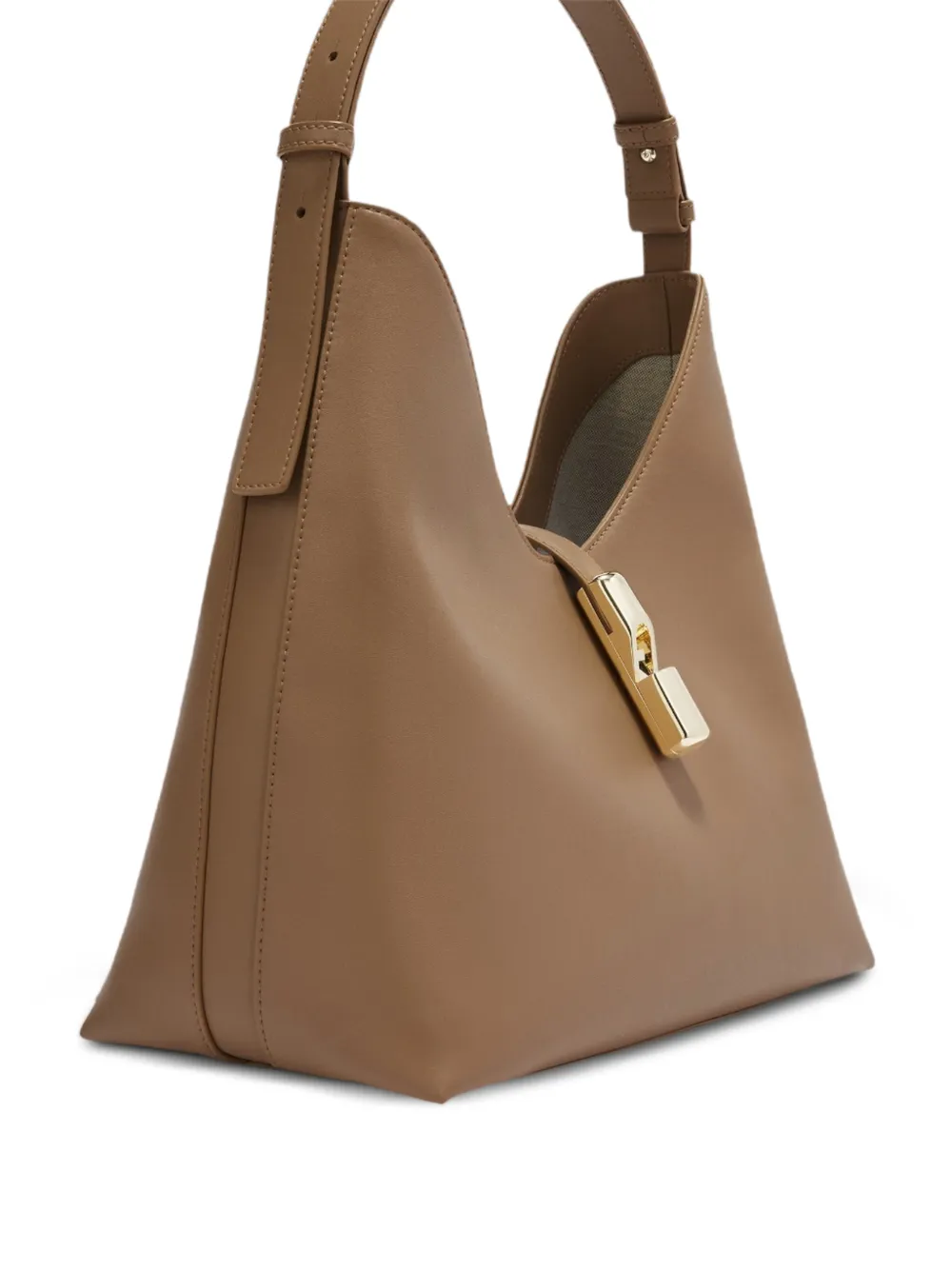 Furla M Goccia schoudertas Bruin