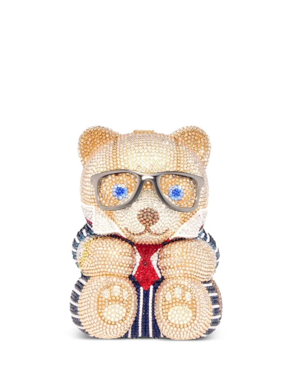Judith Leiber Teddy Bear Mr. Smith clutch bag - Gold