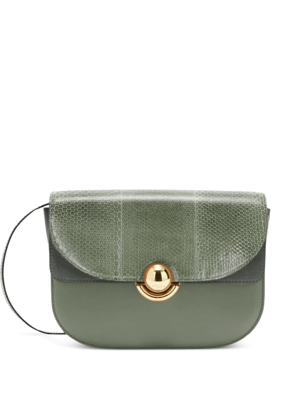 Furla Borsa tote Sfera mini con effetto serpente - Verde