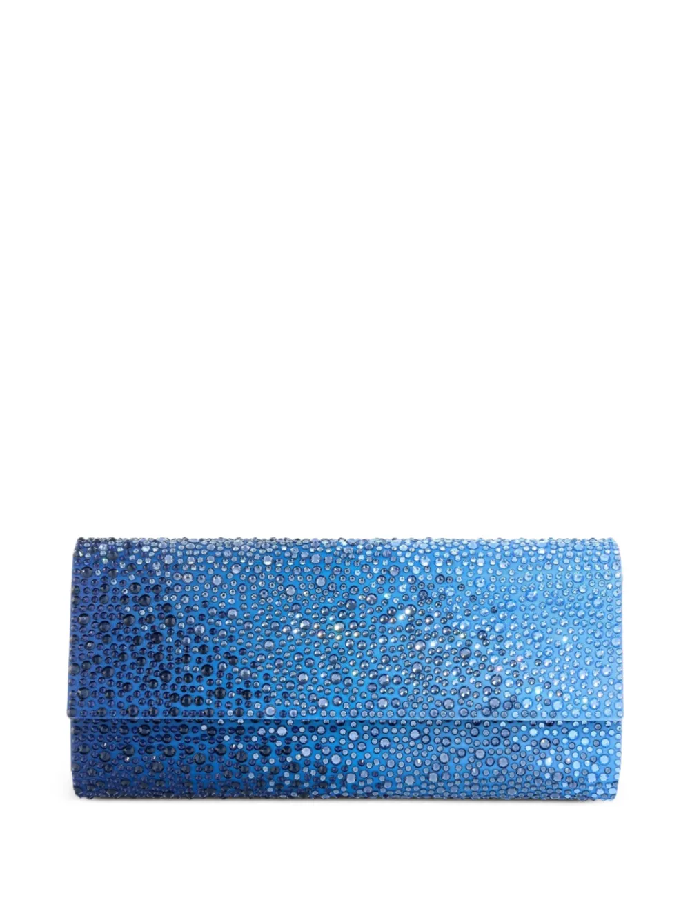 Judith Leiber Borsa a tracolla Perry con cristalli - Blu