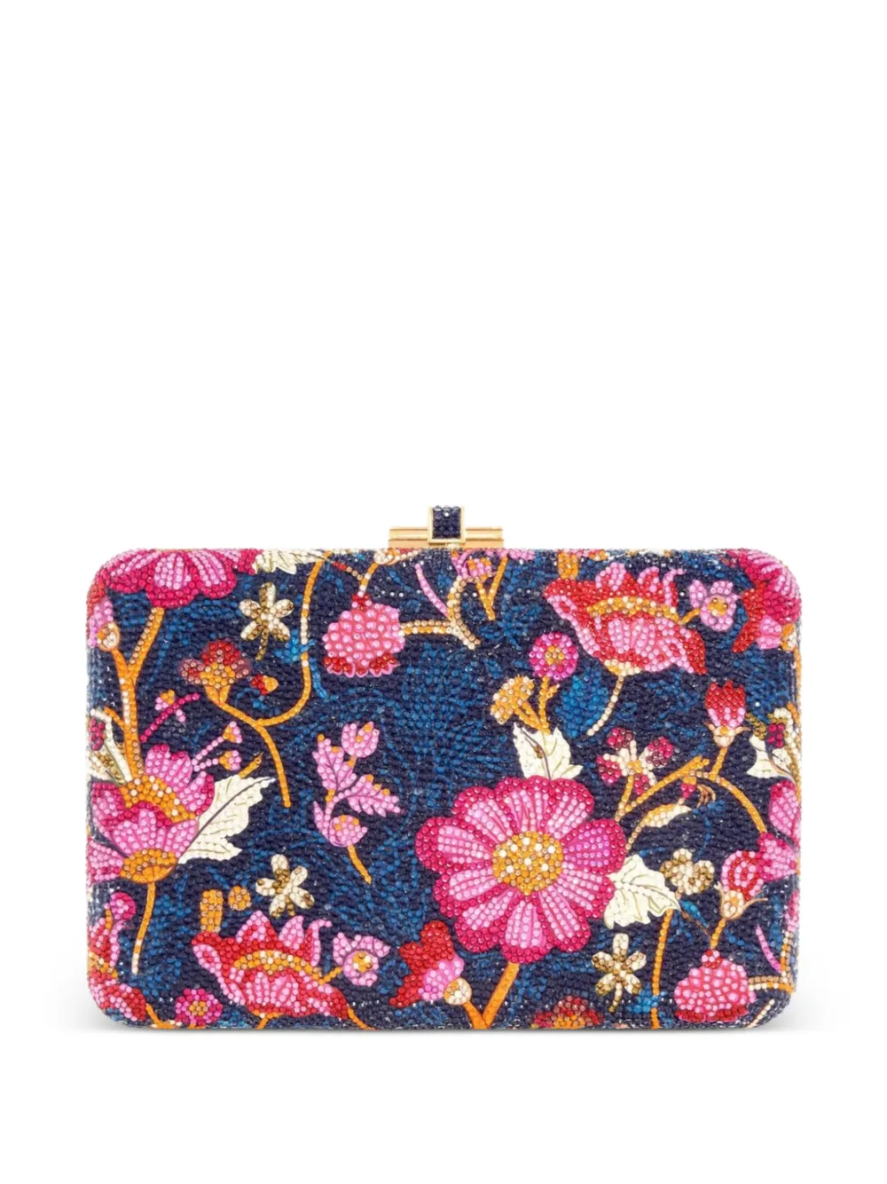 Judith Leiber Clutch con decorazione - Blu
