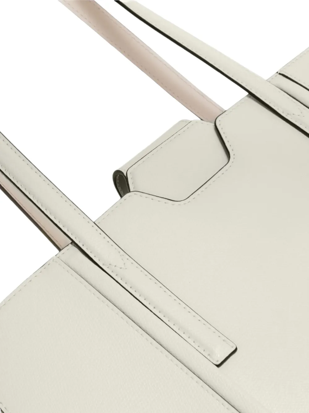 Furla Leren shopper Wit