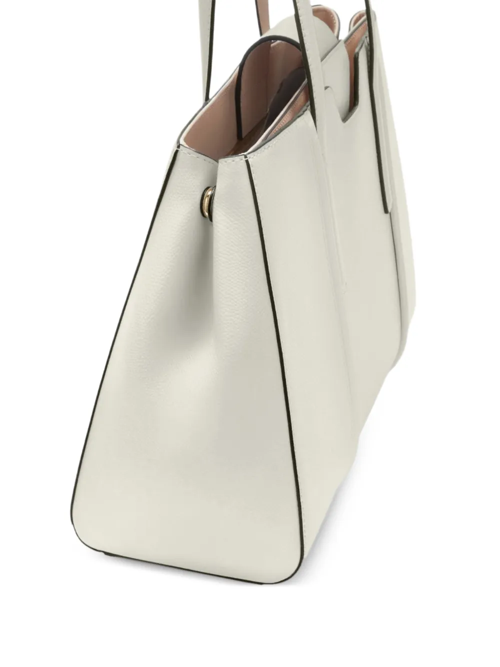 Furla Leren shopper Wit