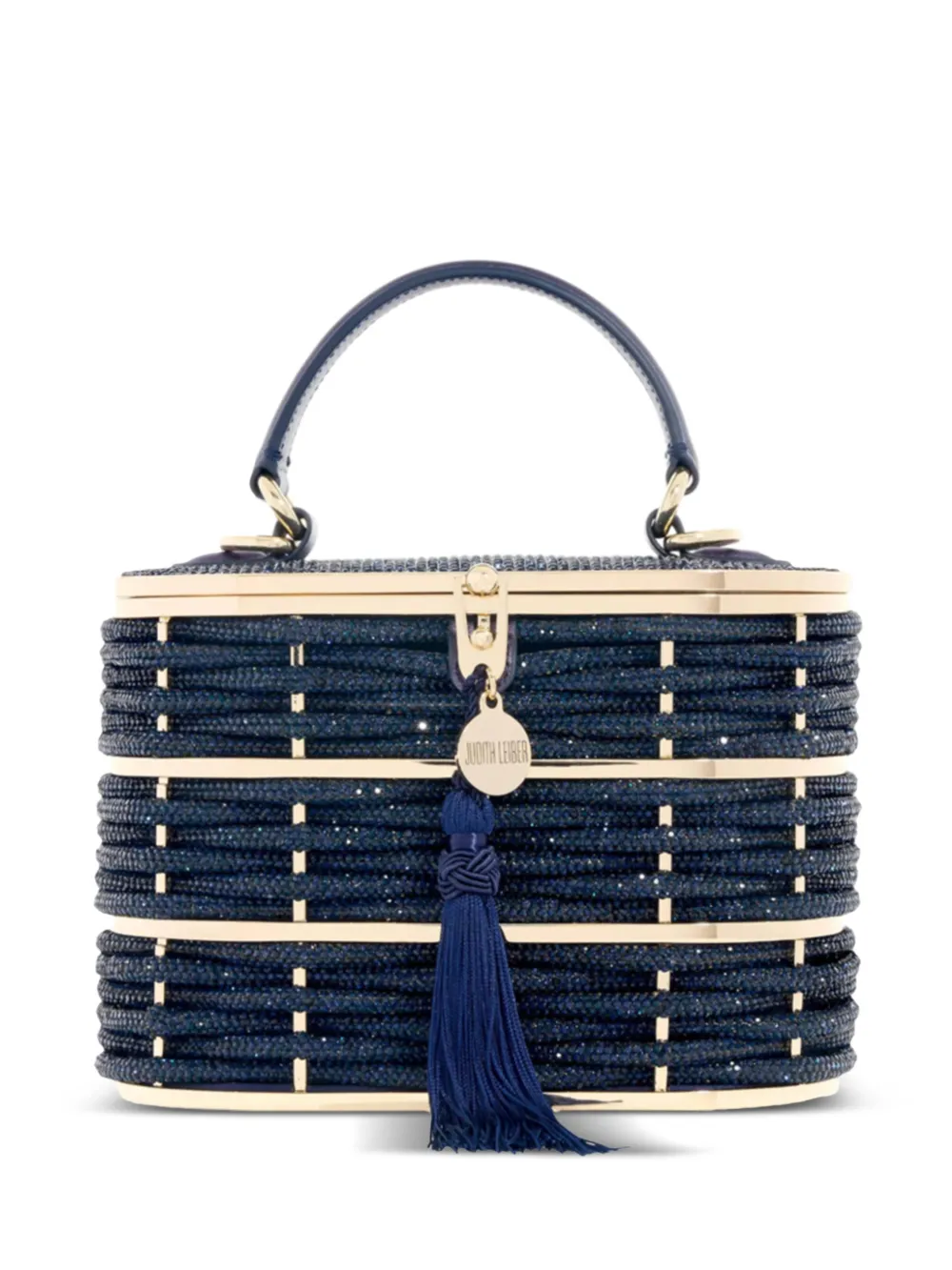 Judith Leiber Borsa tote Willow con decorazione - Blu