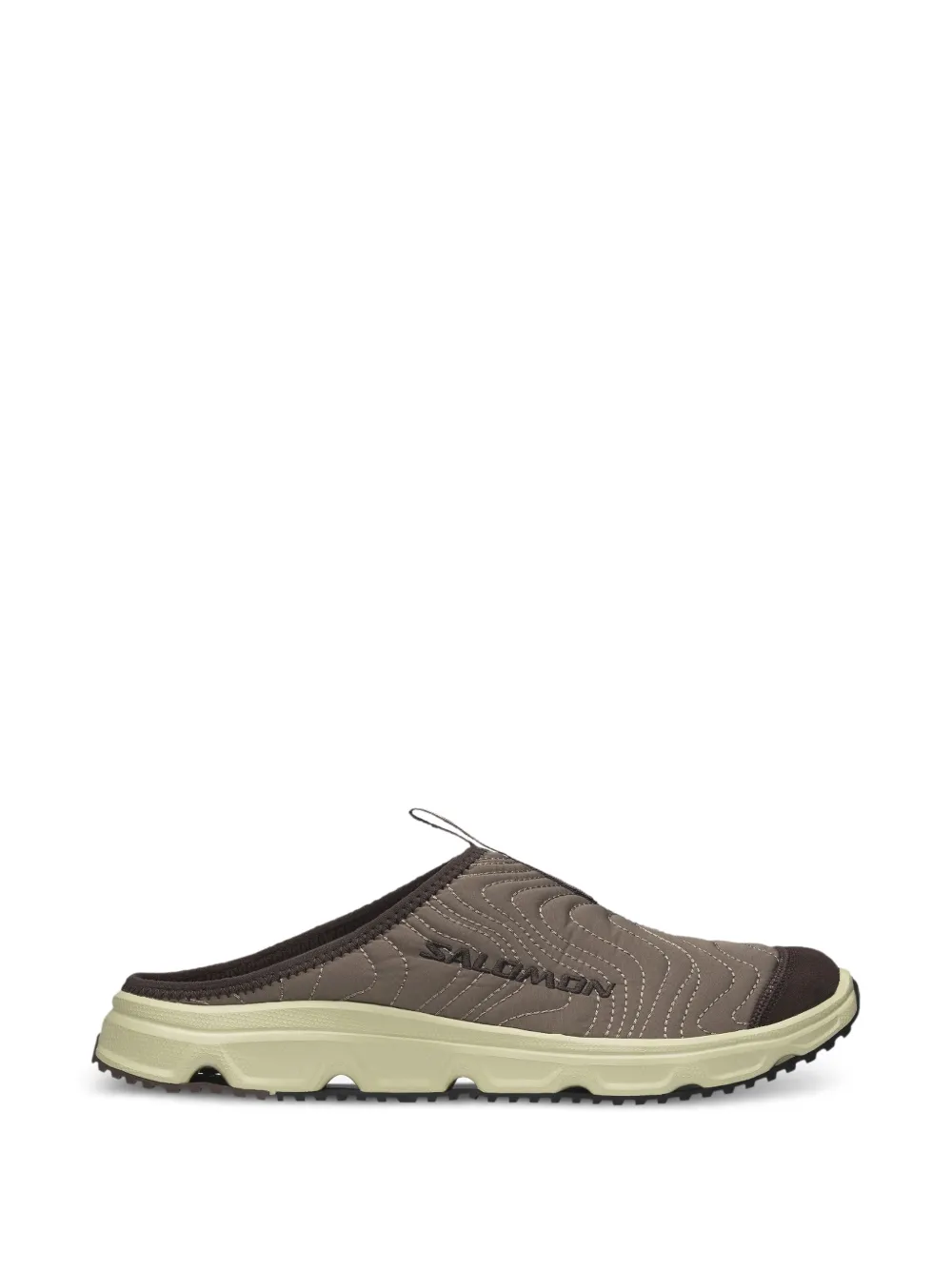 Salomon RX Slide 3.0 ATQ quilted mules - Braun