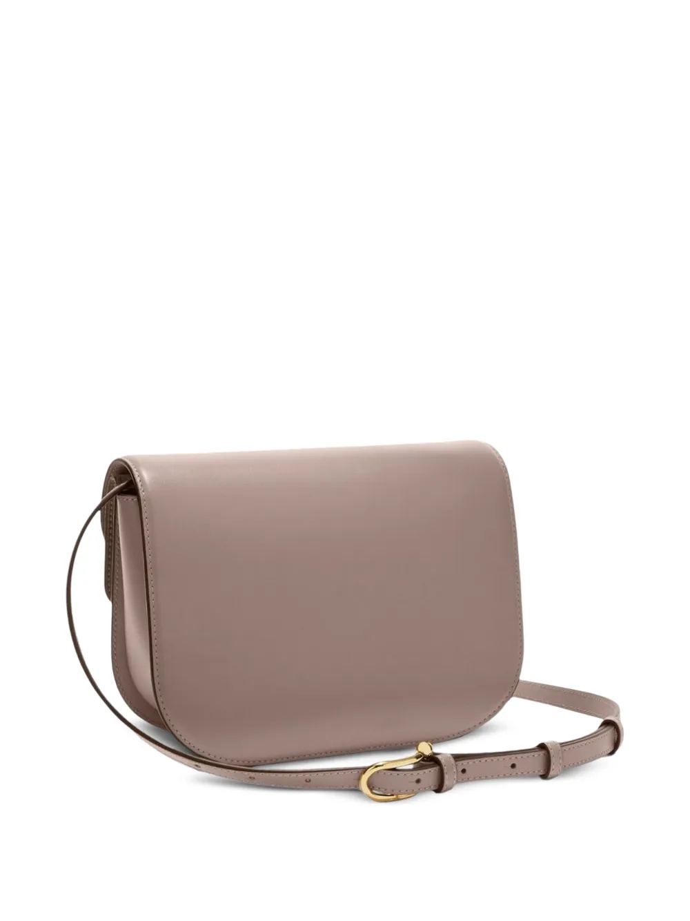 Furla Kleine Sfera leren shopper met suède vlakken Bruin