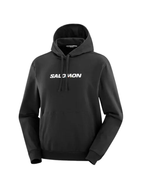Salomon logo-print drawstring hoodie