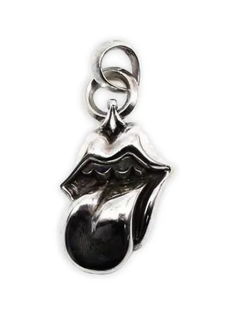 Chrome Hearts Rolling Stones tongue pendant