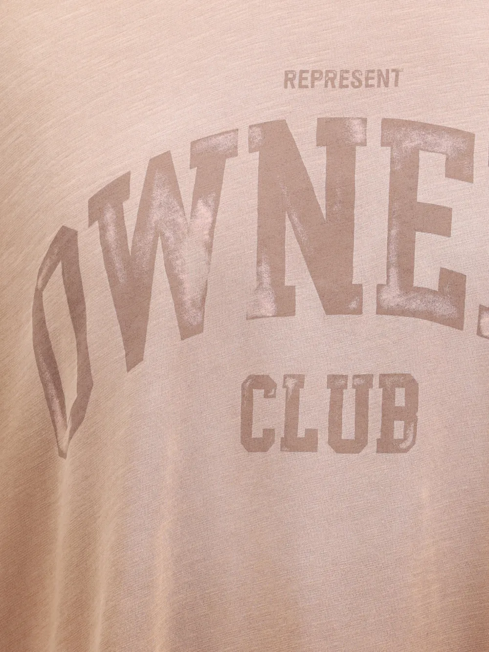Represent Katoenen T-shirt Bruin