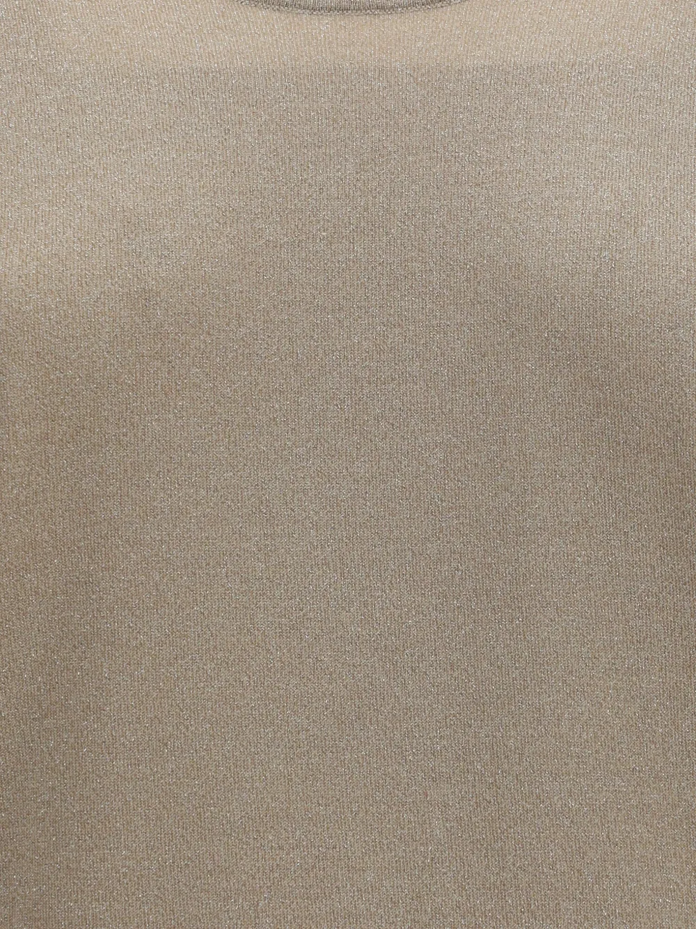Brunello Cucinelli Top met metallic-effect Beige