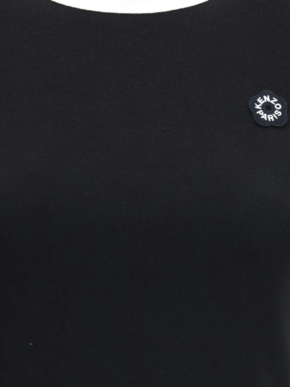 Kenzo Boke Flower 2.0 katoenen T-shirt met borduurwerk Zwart