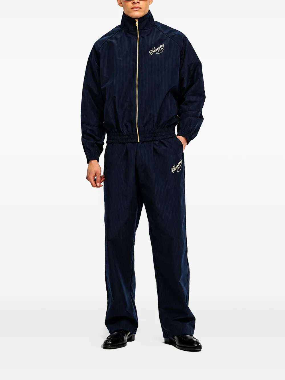 Willy Chavarria Ruff Rider trainingsbroek met krijtstreep Blauw