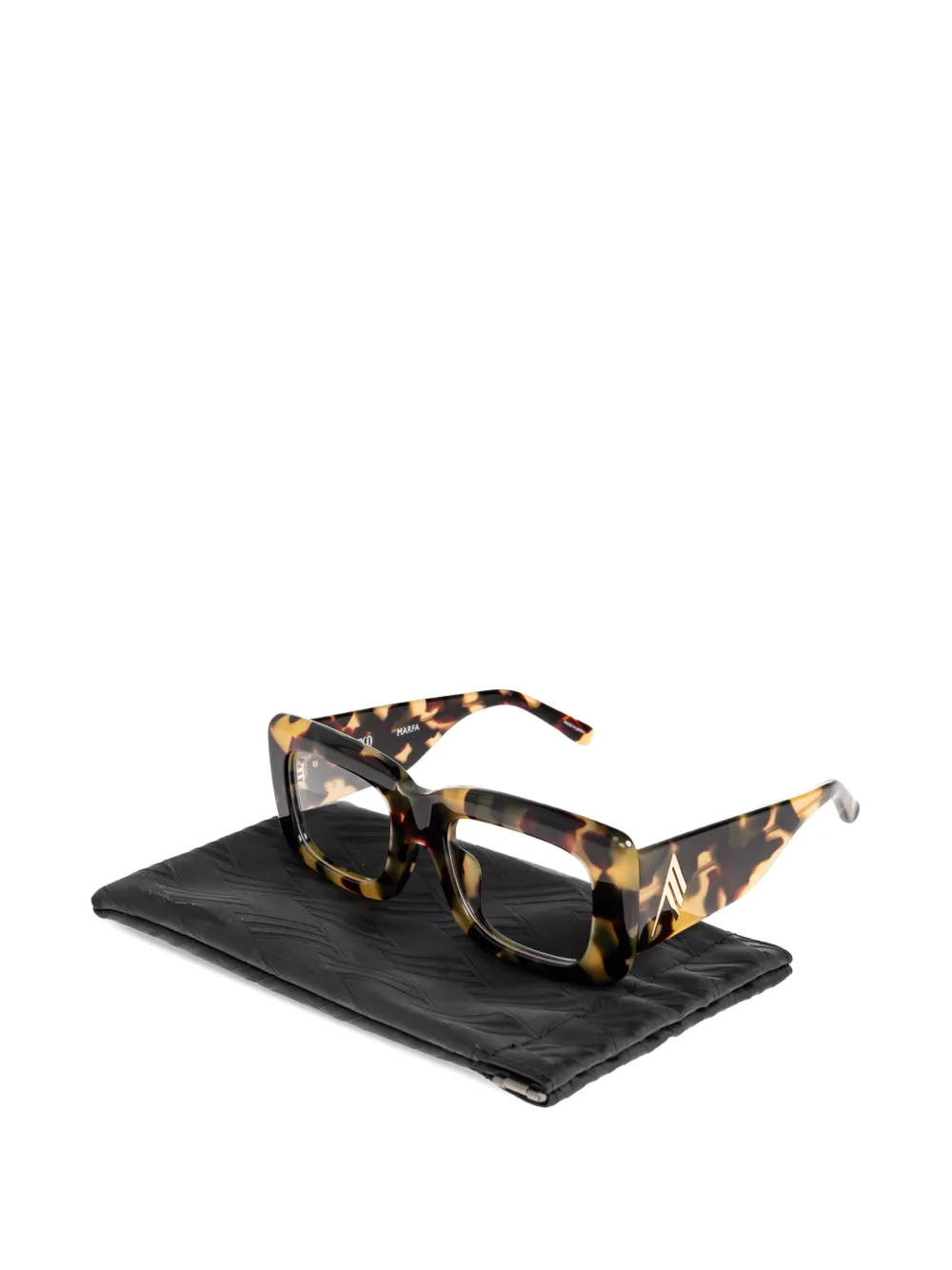 The Attico Bril met schildpadschild-effect Bruin