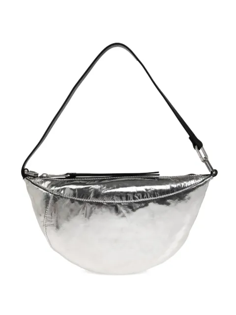 AllSaints Luna metallic-leather shoulder bag