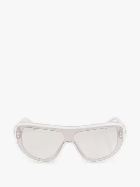 Jacquemus Sonnenbrille mit geometrischem Gestell