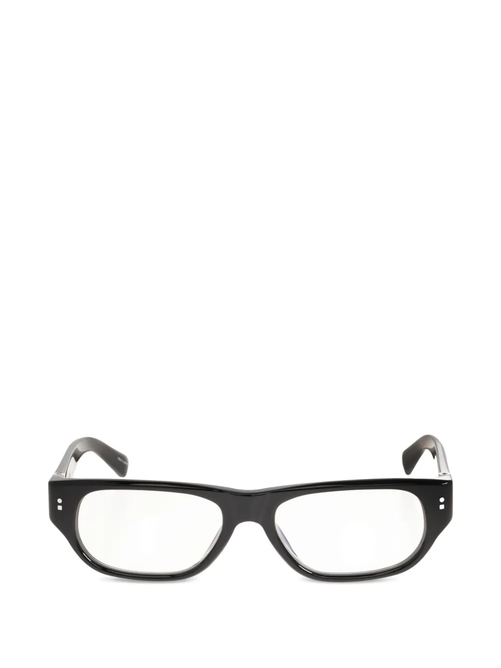 Jacquemus Rectangle-frame Glasses In Black