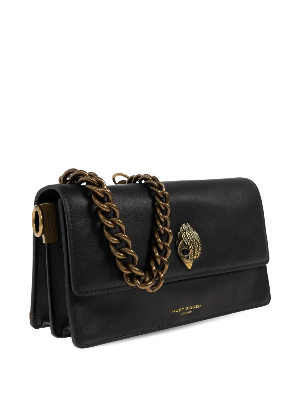 Kurt Geiger London Sloan Soft schoudertas Zwart