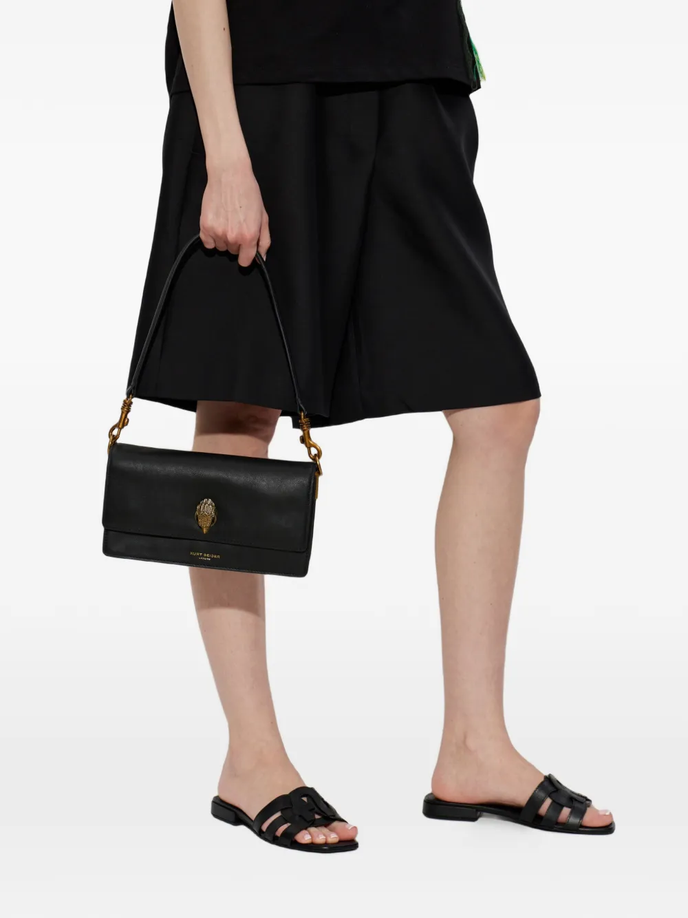 Kurt Geiger London Sloan Soft schoudertas Zwart