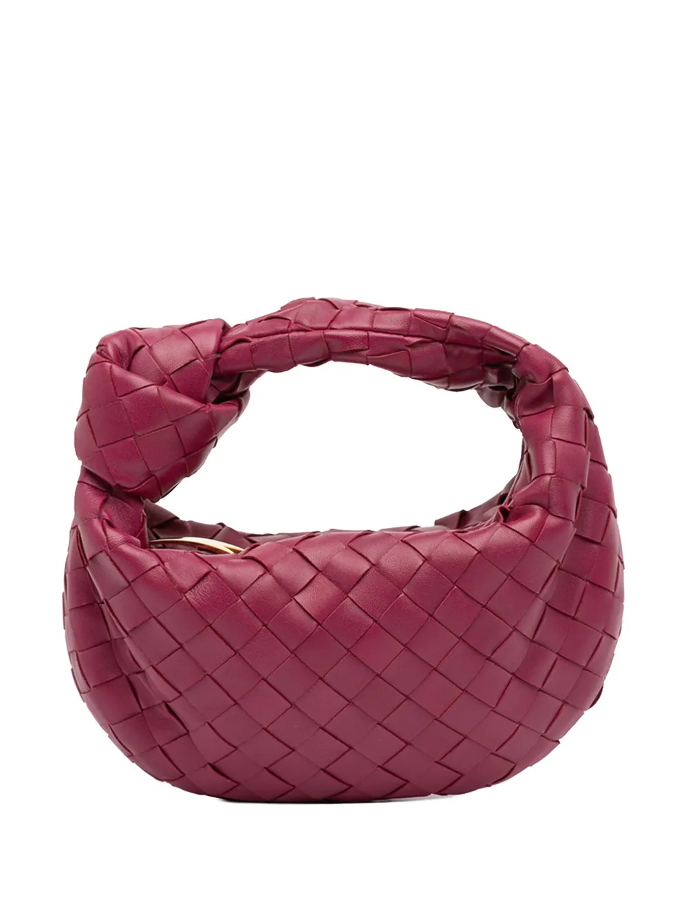 Bottega Veneta Pre-Owned 2012-2025 Mini Nappa Intrecciato Jodie hobo bag - Viola