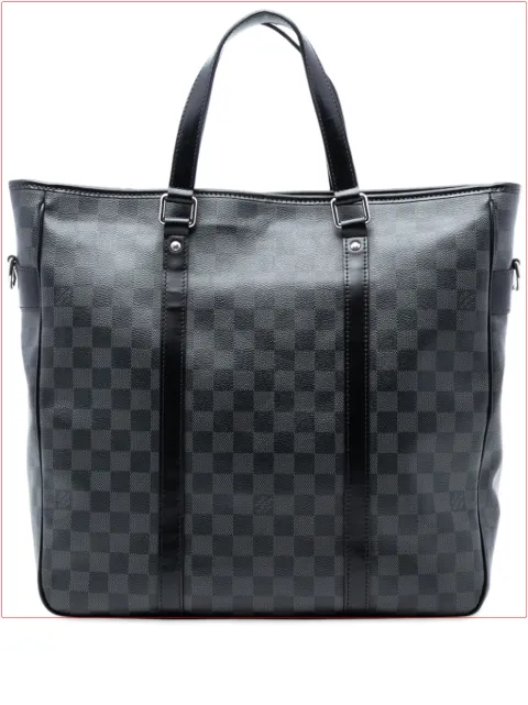 Louis Vuitton Pre-Owned 2012 Damier Graphite Tadao satchel