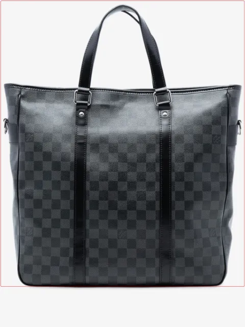 Louis Vuitton Pre-Owned 2012 Damier Graphite Tadao satchel