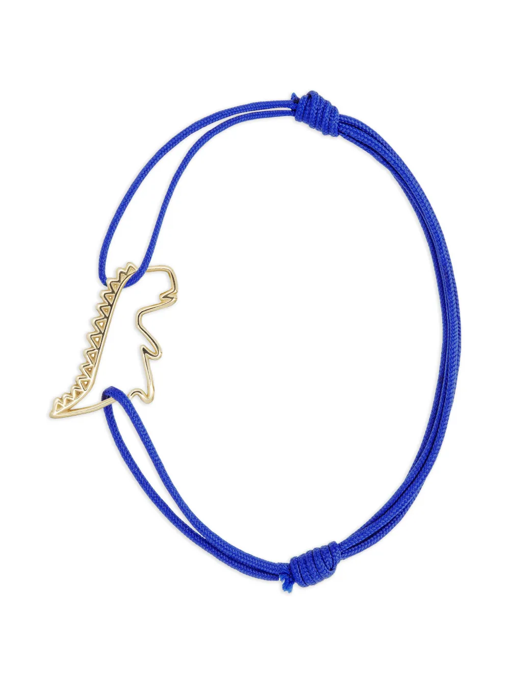Aliita Dino emerald cord bracelet - Blau