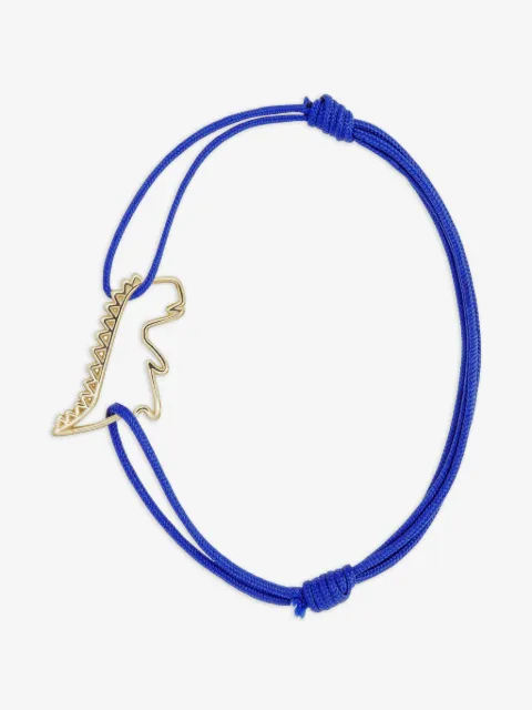Aliita Dino emerald cord bracelet