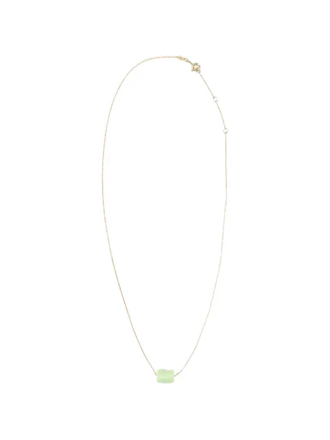 Aliita Deco cilindro chrysoprase cylinder necklace